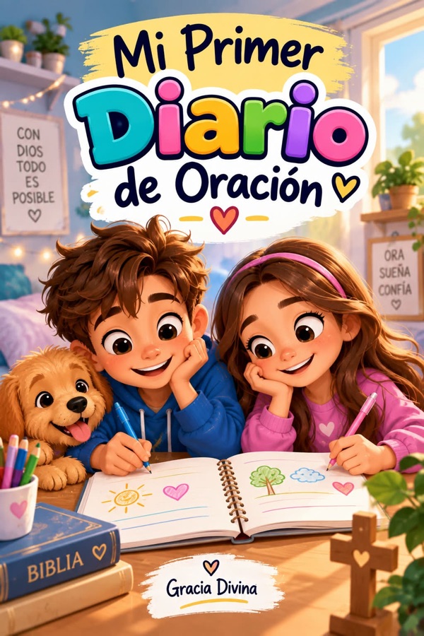 Portada de Mi Primer Diario de Oración